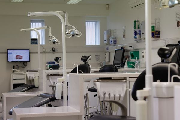 Dental chairs in a orthodontic practice in Newcastle