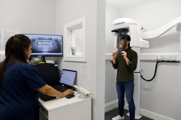 Dental scanner at the Tynemouth braces and orthodontics practice