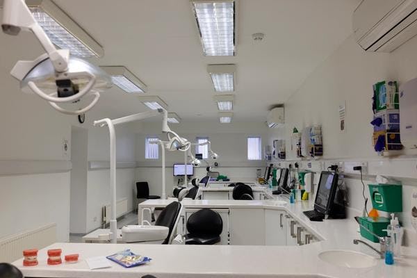 Modern,. clean, white, orthodontic practice in Newcastle upon Tyne.