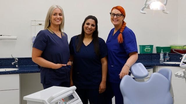 A team meeting in a modern orthodontic practice